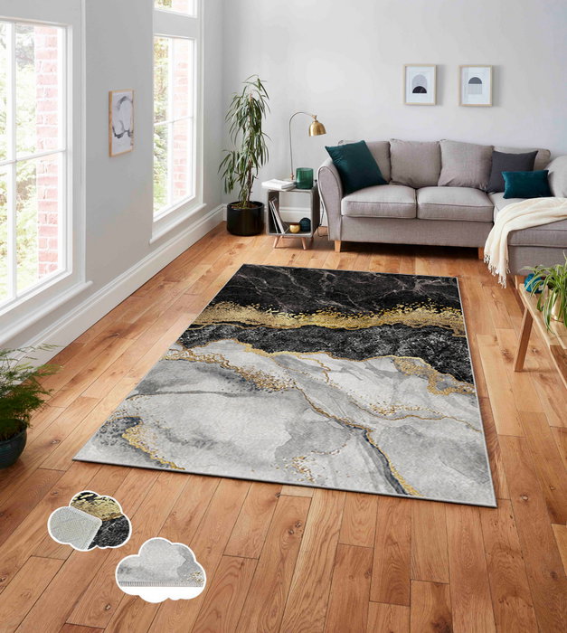 Conceptum Asr Crpt-136 Alfombra de Terciopelo Multicolor 80 x 140 cm Conceptum Asr Crpt-136 Alfombra de Terciopelo Multicolor 80 x 140 cm